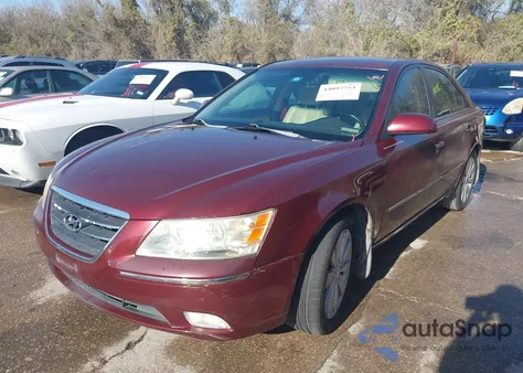 2009 Hyundai Sonata Limited из США, поврежденный, VIN 5NPEU46C29H501412